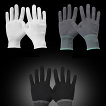 1+1 폴리 장갑 속장갑 만능 습진, 화이트, M