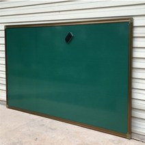 법랑 칠판 자석 메모 강의용 화이트 보드 대형 그린, 100x150cm, 단면두꺼운녹색보드