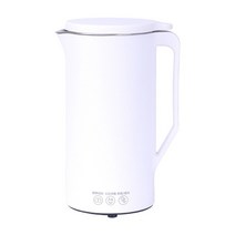 콩물 죽 전기 맷돌 이유식 두유 두부 가정용 제조기350ml 자동 두유 기계 미니 과일, 하얀