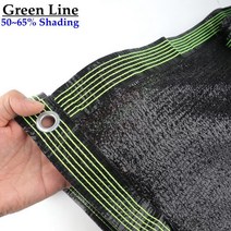 비닐하우스 조립식 미니온실 식물재배기 소형 HDPE 자외선 차단 블랙 차양 그물망 온실 정자 스크린 메, 01 4Pin Green Line_03 1mX4m