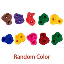 어린이 야외 놀이터 장난감 암벽 등반 벽 돌 손 발은 를위한 그립 키트를 보유하고 등반, 10pcs 돌