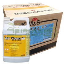 올크린3.75L-6개입 1박스 다목적바닥용세정제 특수살균 오염물질제거 탈취효과 왁스피막에 손상을주지않는 바닥청소세제 사무실바닥 공장바닥청소용품, 1개