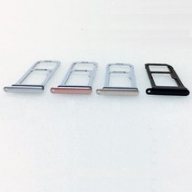 삼성 노트 FE N935 갤럭시 팬 에디션 용 SIM 카드 트레이 홀더 오리지널 폰 하우징 새로운 마이크로 SD 어댑터 슬롯, [03] 2 sim black
