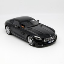 고급 벤츠 미니카 AMG GTS NOREV 자동차 다이케스트 모형1:18, 검은색