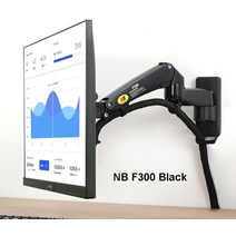 스마트 tv 70 75 80 85 90 95 100 인치 대형 벽걸이 중소기업 티비 새로운 nb f300 f1 가스 스프링 24-35 led 벽 홀더, f300 블랙