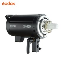 Godox Shenniu DP600III 전문 스튜디오 플래시 램프는 5600 개 ± 200K 200-240V 유럽 규정의 2.4G 무선 X 자형 호환 보웬 총검 색 온도 (표준 단일 반사경 램프 표준 무료) 구축, 1개, 검은