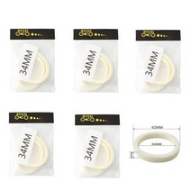 자전거 쇼바 포크 에어샥 폭스샥 MUQZI 2410PCS MTB 유지 보수 스폰지 링 서스펜션 오일 실드 윤활 사이클링 액세서리, 10pcs 34mm