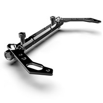 라인테크 오토바이 크로스바 바이크 핸들바 핸들크로스바 스트럿바 튜닝, 실버