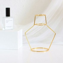 프리츠한센 이케바나 도자기 화병 항아리 레트로 철 라인 테이블 꽃 꽃병 북유럽 장식 홈 금속 식물 홀더 스타일 가정용, [14] G-Gold