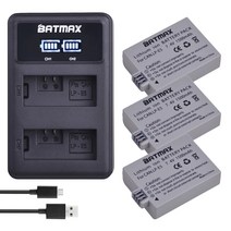 캐논 3Pcs 1500mAh LP-E5 LP E5 배터리 Bateria LED USB 듀얼 충전기 Canon DSLR EOS 500D 450D 1000D Kiss x3 카메라