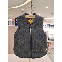 에뜨와 쇼콜라 쇼콜라 테이패딩조끼TTIWVT053 (P001155753)
