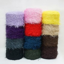 솔잎사 대용량 가디건 겨울 뜨개실 뜨개질 털실 부전모사, 550g, 3.노랑