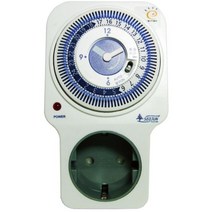 SJP-C16H 서준전기 서준 24시간 고용량 하이블루 기계식 타이머 타임 스위치 콘센트 콘센트형, 1