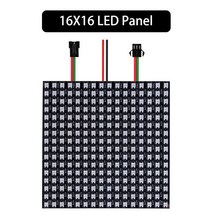 WS2812B RGB LED 디지털 조명 스트립 개별적으로 다룰 수 있는 패널 8x8 16x16 8x32 모듈 매트릭스 스, 05 5PCS, 02 16X16 LED Panel