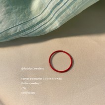 컬러 일반 반지 여성 라이트 명품 틈새 디자인 간단한 유행 반지 패션 기질 음식 반지