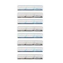 아이비스 15cm 가로 세로 방안자 SP, 랜덤 발송, 6개입