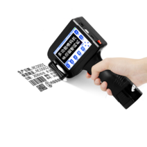 인자기 핸드 소형 날짜마킹기 수동 날인기 먹테이프, 날인기 파란색 - 속건성 잉크 카트리지