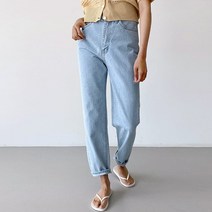 퍼니걸스 난스판 보이핏 데님 팬츠 여성의류_3447