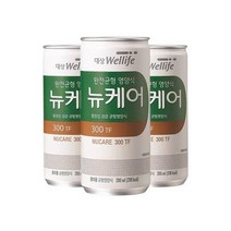 웰라이프 영양보충 대상웰라이프 뉴케어 300TF (200ml x 30캔) 고단백 간식 노인식 영양균형식 체중조절, 17set