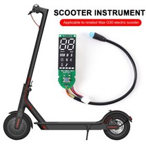 전동 킥보드 2발 10인치 접이식 휴대용 성인 대리기사 ninebot max g30 킥 전자 스쿠터 액세서리용 전기 스쿠터 교체 부품 대시보드 블루투스 호환 회로 기판, 1-없음