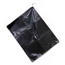 재활용 비닐봉투 분리수거 마트 속지 쓰레기 검정봉지, 50l, 1개