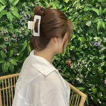 데일리핀 자게핀 자개집게핀 올림머리 묶음머리 마블 헤어삔 헤어핀 심플 반묶음 여성집게핀