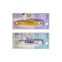 플러스 WH-615SS 수정테이프 / 스누피 한정판/ 605R 호환가능, 옐로우