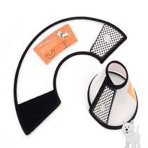 강아지 고양이 중성화 넥카라 목카라 깔대기 투명-6호, 기본