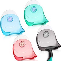 4 Pieces Razor Holder with Suction Cup Shower Shaver Holder Self-Adhesive Shaver Wall Mount Bathroom, 1