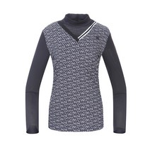 링스#골프#메쉬원단을 믹스하여 통기성을 높이고 전판 프린트를 준 세련된 티셔츠, 민트