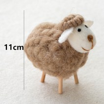 크리스마스 북유럽풍 펠트 장식 양인형 소품 1+1, 5번