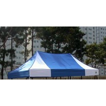 지붕단품(지붕만출고) 방수천 uv가공 뚜껑교체 국내생산 카라반캐노피 천막텐트 천교체, 2X4m, 흰색