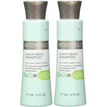 Ecotools 메이크업 브러시 샴푸 177ml X 2팩