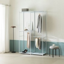 더데코 매직스페이스 1270 드레스룸 시스템행거, 화이트
