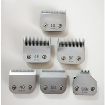 강아지클리퍼 고양이 애견 발바닥 이발기 바리깡 미용기 대만 강철 또는 세라믹으로 만든 미용 클리퍼용 모든 크기 a5 블레이드., 10번