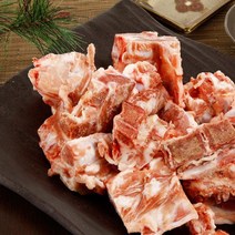 돼지등뼈 3kg 국내산 한돈 돼지 등뼈 돼지뼈 감자탕 등뼈찜 쪽빛누리, 1개