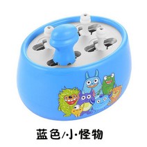 소프트 아이스 크림 기계 메이커 젤라또 제조기 철판 콘 만들기 머신 미니 슬러시 크레미, C. 블루 몬스터