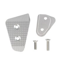 후면 브레이크 레버 페달 익스텐더 확장 패드 BMW R Nine T Scrambler Urban G/S R9T G310 GS/R - F750GS F850GS 용, [02] Silver, 02 Silver