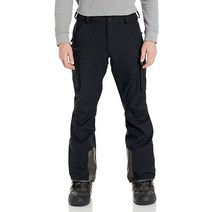 Volcom 남성용 관절형 모던 핏 스노우보드 팬츠 다크 카키 S3