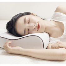 잠잘오는베개 메모리폼 3D 거북목 베개 L사이즈 + 커버 포함, 단품