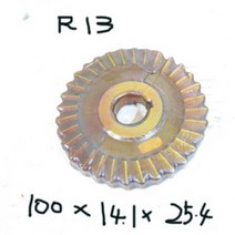 r18 수평 밀링커터 총형 내환 사이드커터 concave