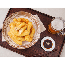 에어프라이어 냉동 길쭉한 후라이드 통살 오징어튀김 1Kg, 1개