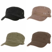 더블유씨 빈티지 워싱 베스트 군모 숏챙군모 밀리터리모자 밀리터리캡