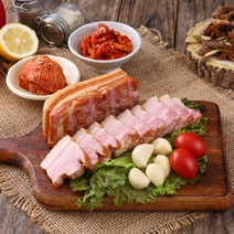 [ 쿠킹블럭 ] 바베큐삼겹 220g (+스위트마늘소스 증정) 삼겹살데이 33데이 캠핑밀키트