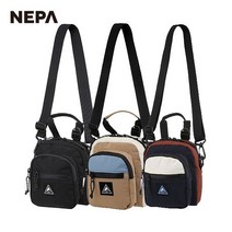 /네파네파 공용 블락 크로스백 7HE7515, BLACK_199, 000, BLACK_199