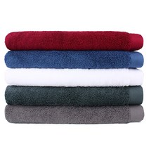 송월타월 40수 바스타월 500g 호텔수건, 네이비, 1장
