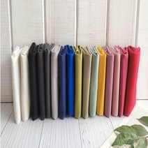 면 20수 워싱광목 무지 원단 16컬러, 올리브그린