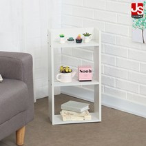 JS리빙 거실 협탁 침대 침실 미니 서랍장 사이드 테이블 엔틱 수납장 선반 모던 거실장 보조 수납 인테리어 베드 3단 원목 화이트 GJ_7 30*15*58, 너비30cm+화이트