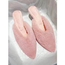 커버 토 신발 플록 얇은 발 뒤꿈치 플러시 슬리퍼 성인용 여성 슬라이드 얕은 로우 메드 패션 퍼 럭셔리