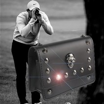 벨트삽입형 클립 SKULL 골프거리측정기기기 고급케이스 BLACK